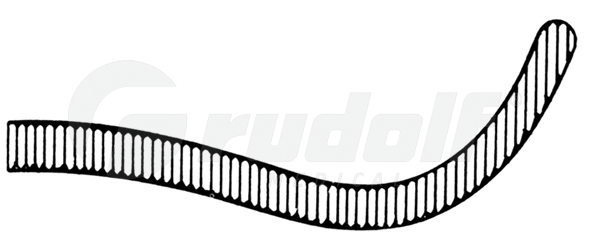 RU 6630-20 / Pince-Clamp P. Pédic. Rénaux Guyon, 20 cm