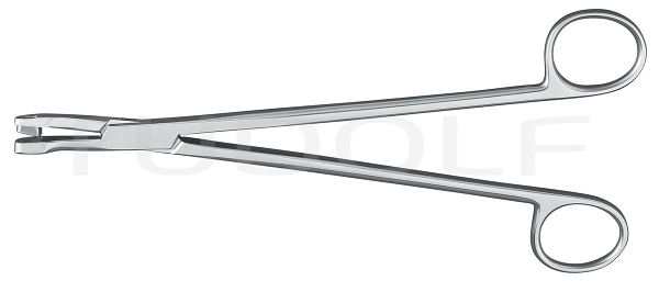 RU 7255-21 / Schubert Biopsy Fcps., 21cm
