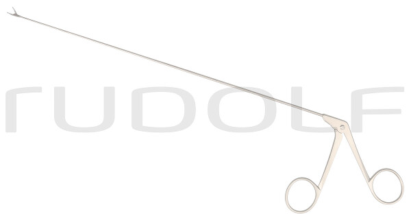 RU 8650-11/16 / Laryng. Spoon Fcps, Cvd. Lft, FF-MOV. Shaft Length 23cm/9", Conicø1/2mm, Jaw 1mm