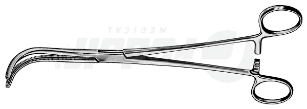 RU 6637-23 / Pince-Clamp P. Pédic. Rénaux Stille, 23 cm