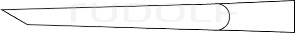RU 5302-10 / Scalpello, 10 mm, 13.5 cm - 5 1/4"