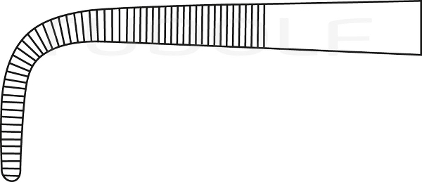 RU 3279-24 / Ligature Fcps Kantrowitz, Cvd. 24 cm, 9,5"