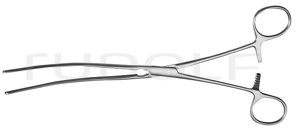 RU 6551-25 / Darmklemme Kocher, geb. 25 cm