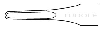 RU 5587-02 / Hohlmeißelzange Kleinert-Kutz, ger. 2mm, 15cm