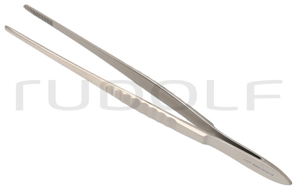 RU 4020-12 / Pinza Anatomica Stand. Mod. Usa, Retta 12,0 cm