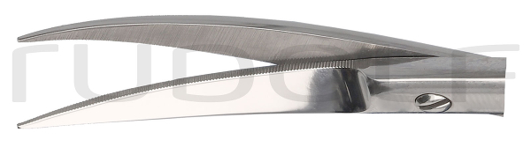 RU 1519-11M / Scissors, Sh/Sh, Cvd., MC 11,5 cm
/4 1/2"