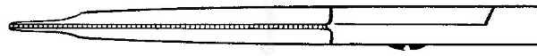 RU 1682-19M / Forbice Freeman-Gorney, Retta, MC 19,0 cm