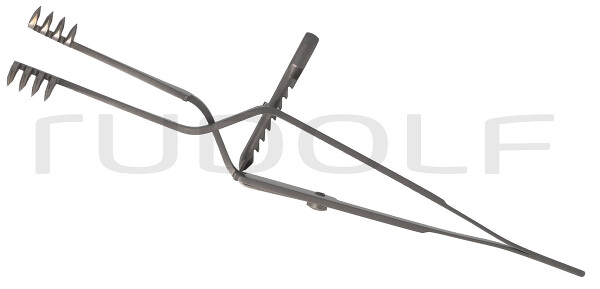 RU 4655-00 / Divaricatore, Acuto, 4x4 Denti 10cm