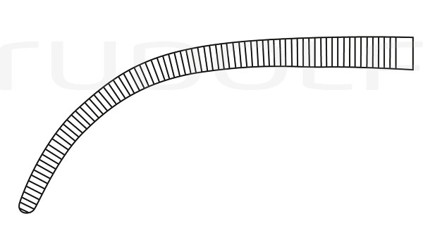 RU 3298-21 / Pinza Overholt-Mixter Para Ligaduras 21 cm