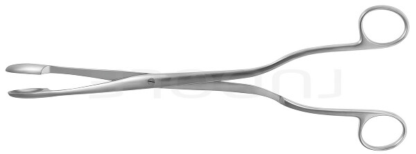 RU 7411-02 / Pinza Per Aborto Winter, Curva, Fig. 2 28cm