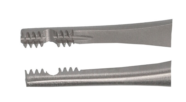 RU 4143-12 / Pinza Disección Derlacki, Recta, 12 cm - 4 3/4"