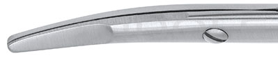 RU 1675-15 / Präparierschere Kilner (Ragnell), Gebogen 15,5 cm