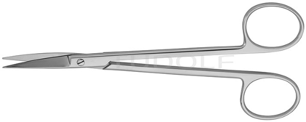 RU 1671-14 / Feine Schere Joseph, Gebogen, 14 cm