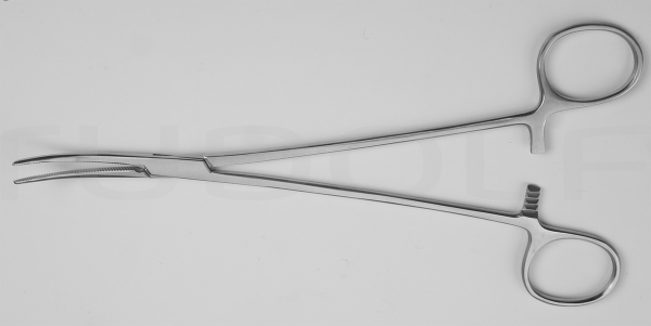 RU 3302-20 / Ligature Fcps Heiss, Cvd. 20 cm, 8"