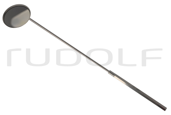RU 8660-30 / Laryng. Mirror, W/Handle, Fig. 10, 30mm
