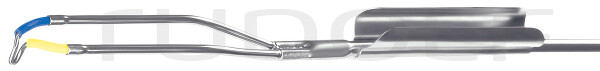 RC240-260 / Bipolar Knife Electrode Collins 24Ch, Yellow-Blue
