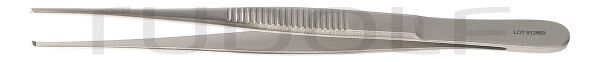 RU 4110-13 / Pinzette Chir., Schmal, Ger., 1x2Z. 13,0 cm