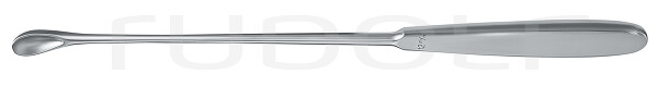 RU 7281-04 / Cucchiaio Uterino Gourdet, Fig. 4 12mm, 28cm