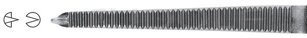 RU 3074-14 / Delic. Hemost. Fcps, Crile-Rankin, Str., 1x2 Teeth, 14 cm - 5 1/2"