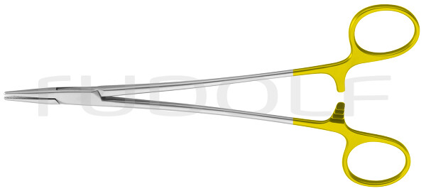 RU 6059-30 / Needle Holder Microvascular, TC, Str. 18cm, 7"