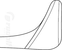 RU 8005-01 / Especulo Nasal Beckmann, Figura 1, 15 cm - 6"