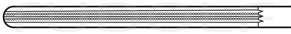 RU 6534-18 / Darmklemme Doyen, Atrauma, Gerade, (L) 18 cm