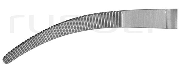 RU 3211-19 / Hemost. Fcps Birkett, Cvd. 19 cm, 7,5"