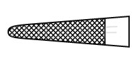 RU 6054-40 / Needle Holder De Bakey, TC, Str. 16cm
, 6 1/4"