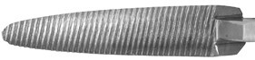 RU 5928-18 / Portagujas Brown, Mandíbula Serrada Fina, 2,5 mm, 18 cm