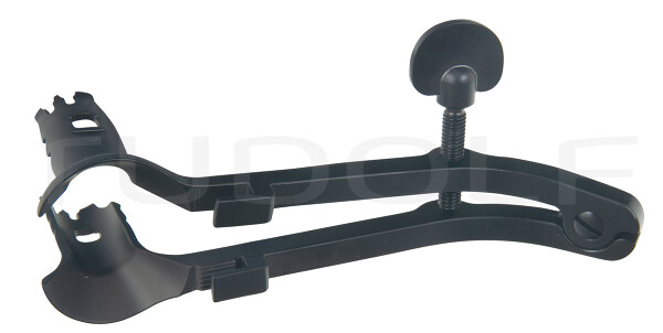 RU 6438-09 / Bivalve Speculum, Black-Finish 45mm