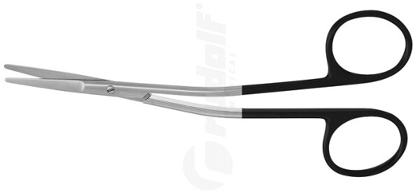 RU 2131-13M / Forbice Nasale Fomon, Angolata, MC, 13.5 cm - 5 1/4"