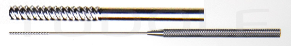 RU 4930-12 / Watteträger Universal, Spiralförmig Gerieft, Ø 1,3 mm, 12,5 cm - 5"