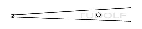 RU 4079-34T / Micro-Pinza Ad Anelli, Retta, Ti, 18,0 cm, 1 mm