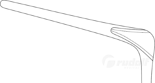 RU 8014-91 / Especulo Nasal Cottle, Figura 4, 90 mm, 13 cm