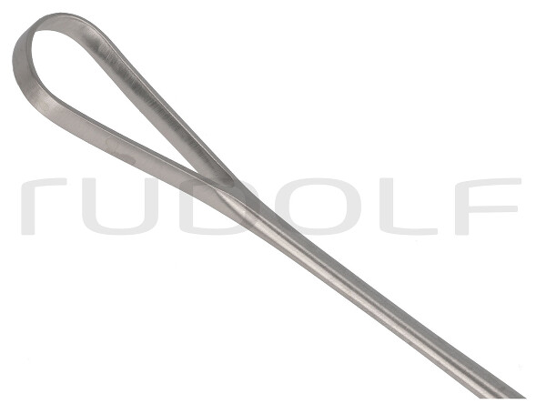 RU 7324-16 / Curette Utérine Recamier, Rigide, Mousse 31,0 cm, Fig. 8, 16 mm