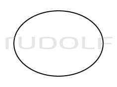 RU 5353-06 / Spratt Curette, Fig.  6, 12.7 x 8.8 mm , 18 cm .-. 7"