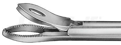 RU 8090-20 / Ethmoidal Forceps Blakesley-Rudolf, Straight, Width Of Jaw 2.5 mm,