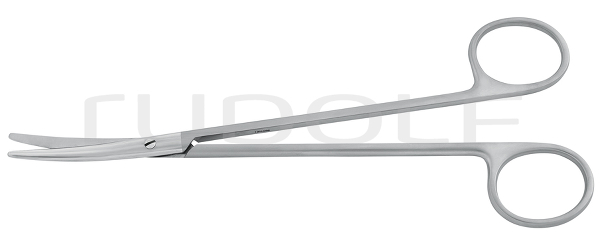RU 1331-18S / Scissors Metzenbaum Supreme, Cvd., 18 cm - 7"