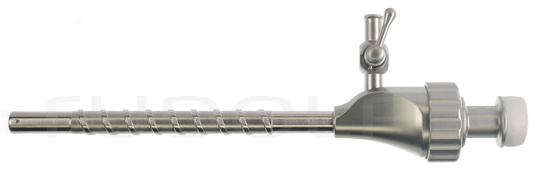EP151-262 / Trokarhülse Metall mit Gewinde NL 100 mm, Ø 5,5 mm
