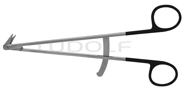 RU 1765-19M / Forbice Hegemann-Diethrich, 125°, MC Con Guida, 17,0 cm