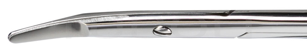 RU 1674-12M / Schere Kilner; Schwedisches Modell Extra Flach; Supercut; Hochglanz; 12,5cm
