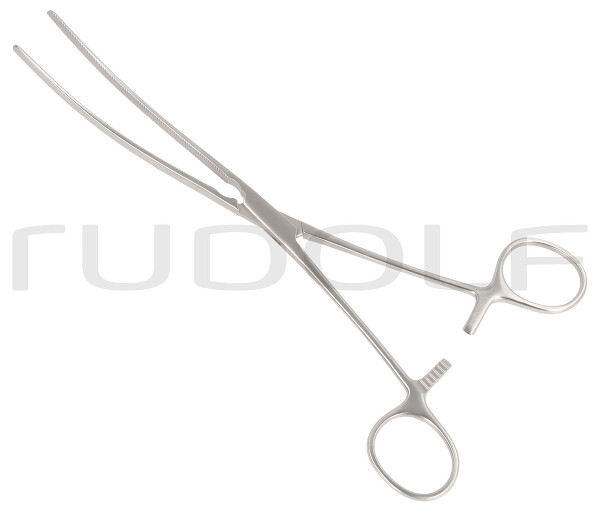 RU 6531-23 / Doyen Forceps, Cvd., 23cm