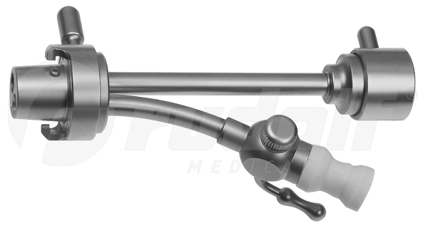 UT040-150 / Endoskopbrücke m. 1x5 Charr. Instr.-Kanal