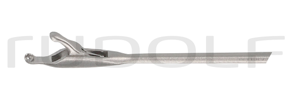 RU 8650-11/21 / Laryng. Fcps. CUP-SHP, Str, FF-MOV. Shaft Length 23cm
/9", Conicø1/2mm
, Jaw 1mm
