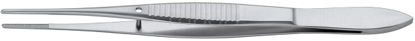 RU 4250-10 / Pinzette, Anatomisch, Fein, Gerade, 10 cm