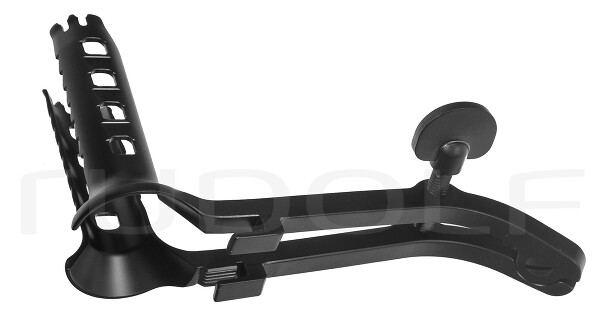 RU 6438-15 / Bivalve Speculum, Black-Finish 75mm