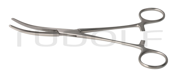 RU 3001-18 / Hemost. Fcps Rochester-Pean, Cvd. 18 cm, 7"