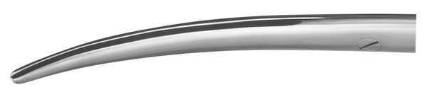 RU 1334-30 / Scissors Metzenbaum, Bl/Bl, Cvd., TC 30 cm, 12 "
