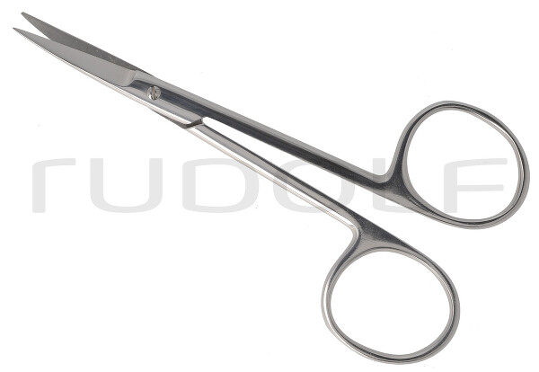 RU 2941-11HP / Ciseaux Fins, Courbés, Brillants, 11 cm 11,0 cm