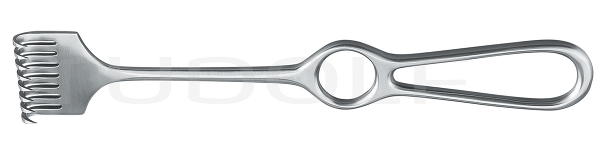 RU 4500-08 / Retractor Volkmann, Sharp, 8 Prongs 22,5 cm
/8 3/4"